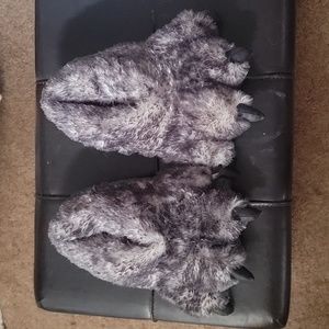 Monster/ wolf slippers